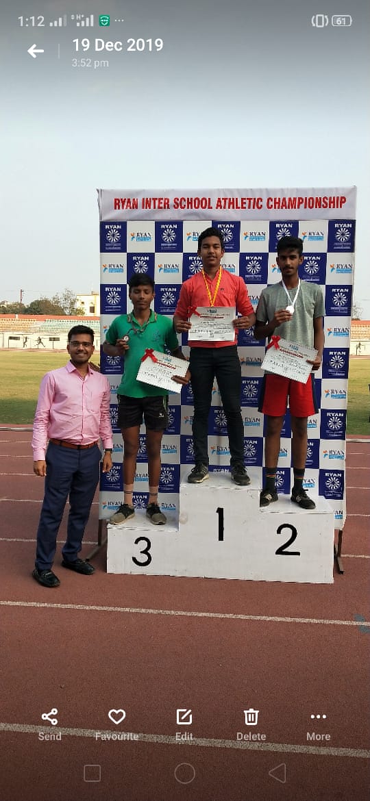 Zonal Athletics Meet - Ryan International School, Durg